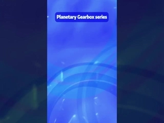 گیربکس کاهنده سیاره‌ای PG65A-ZA-HT با طول عمر 65 میلی‌متری هلیکس دندان‌های آلیاژ روی