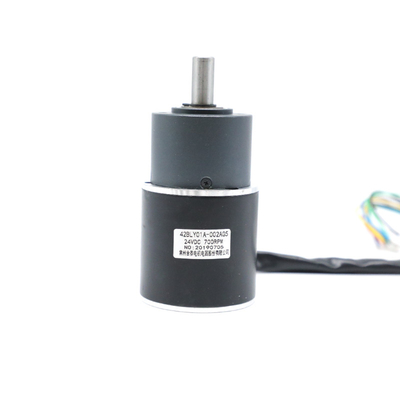 خرید موتور گیربکس سیاره ای ISO 42BLY01A-005AG62 CE ROHS موتور دنده Dc 24 ولت online manufacture