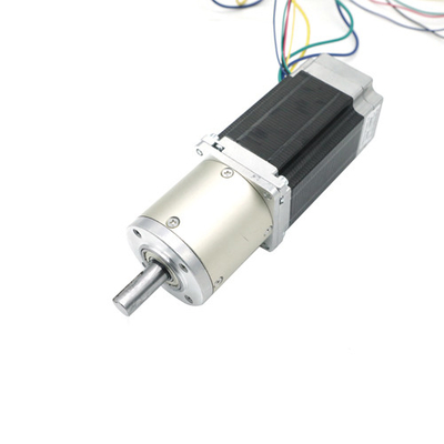 خرید Nema23 13.8N.M 24V 105RPM 1.9A براشلس Dc موتور با گیربکس سیاره ای online manufacture