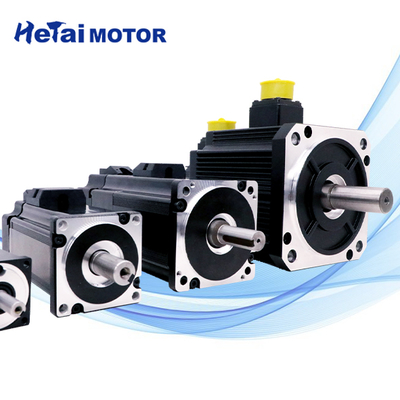 خرید موتور سروو AC آهنربای دائم HETAI 400 وات، 40mm-130mm online manufacture