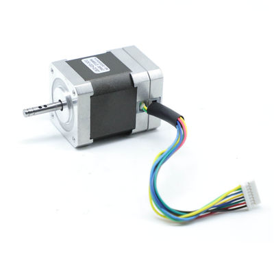 خرید کوچک 24 ولت DC موتور بدون آهنربای دائمی Nema 17 0.5a 0.15 NM 42BLF05A online manufacture