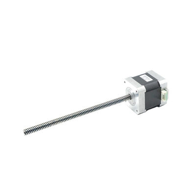 خرید NEMA 17 Micro Linear Stepper Motor Lead Sc8 Tr8x8 P2 DC 5.61V 4.5 Kg Cm online manufacture