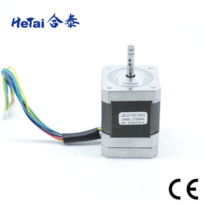 خرید موتور DC بدون برس 24 ولت کم صدا NEMA23 1.8 OHMS 57mm*57mm 42BLF05A online manufacture