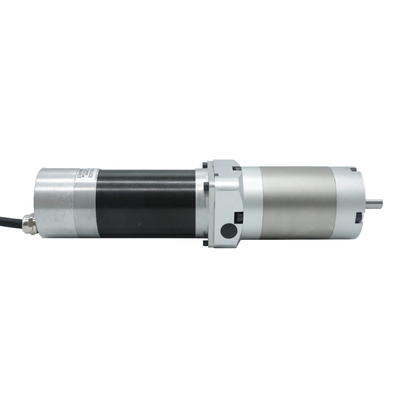 57mm Bldc Motor With Planetary Gearbox 38N.M 125:1 Reduction Ratio 24V 30RPM
